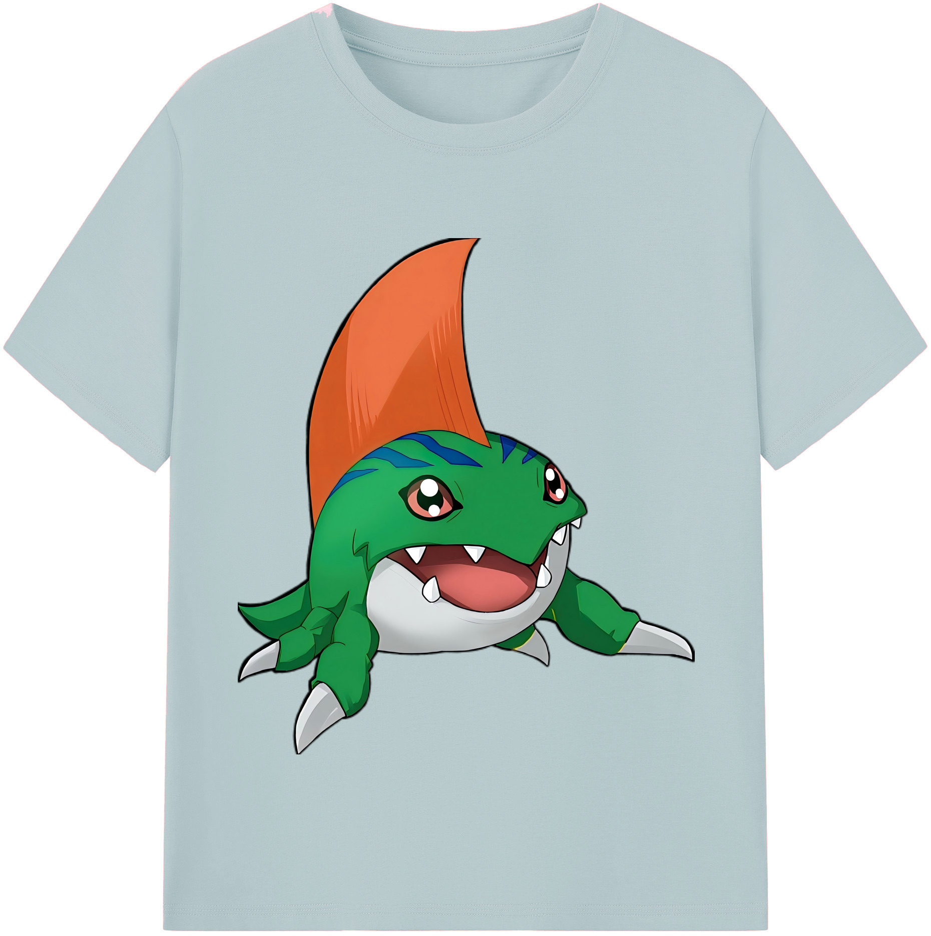 （画像用） Digimon デジタルモンスター/デジモン 綿100％半袖Tシャツ（フロントプリント）